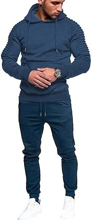 COOFANDY Men's Tracksuit 2 Piece Hoodie Sweatsuit Sets Casual Jogging Athletic Suits