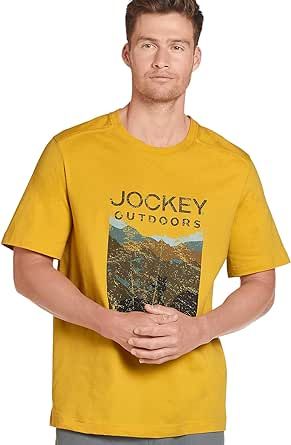 Jockey Men's Casualwear Outdoors Graphic Crew Neck T-Shirt
