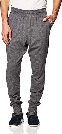 Champion Men's Joggers, Everyday Cotton, Lightweight Lounge Knit Pants for Men, 31"